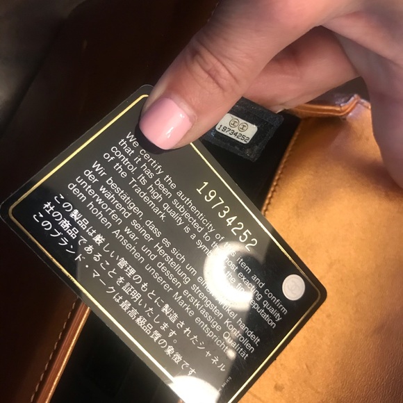 Chanel 14S Orange Metallic Patent Leather Boy - Picture 10 of 11